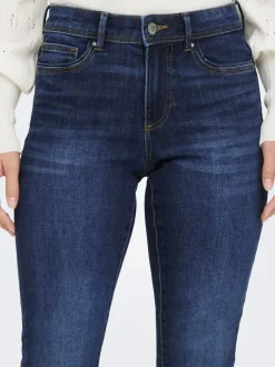 Hot ONLWAUW Mellemhøj talje Skinny fit Jeans Dame Jeans|Jeans