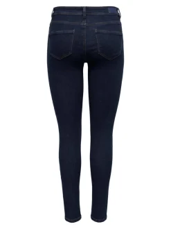 Hot ONLWAUW Mellemhøj talje Skinny fit Jeans Dame Jeans|Jeans