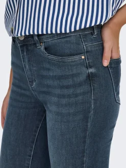 ONLWAUW Mellemhøj talje Skinny fit Jeans Dame Jeans|Jeans