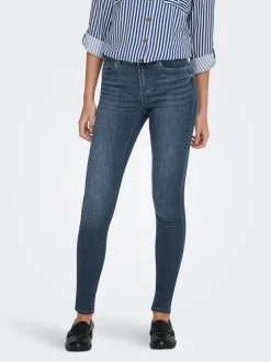 ONLWAUW Mellemhøj talje Skinny fit Jeans Dame Jeans|Jeans