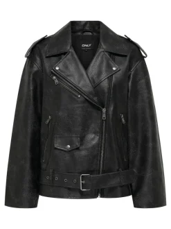 Discount ONLWAVES Bikerjakke Dame Jakker Og Frakker