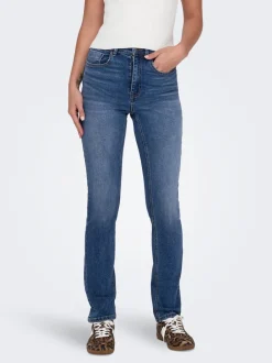 Sale ONLWILLOW Høj talje Slim fit Jeans Dame Jeans|Jeans