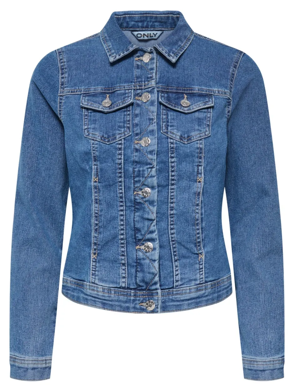 Hot ONLWONDER Denimjakke Dame Jakker Og Frakker|Double Denim