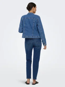Hot ONLWONDER Denimjakke Dame Jakker Og Frakker|Double Denim