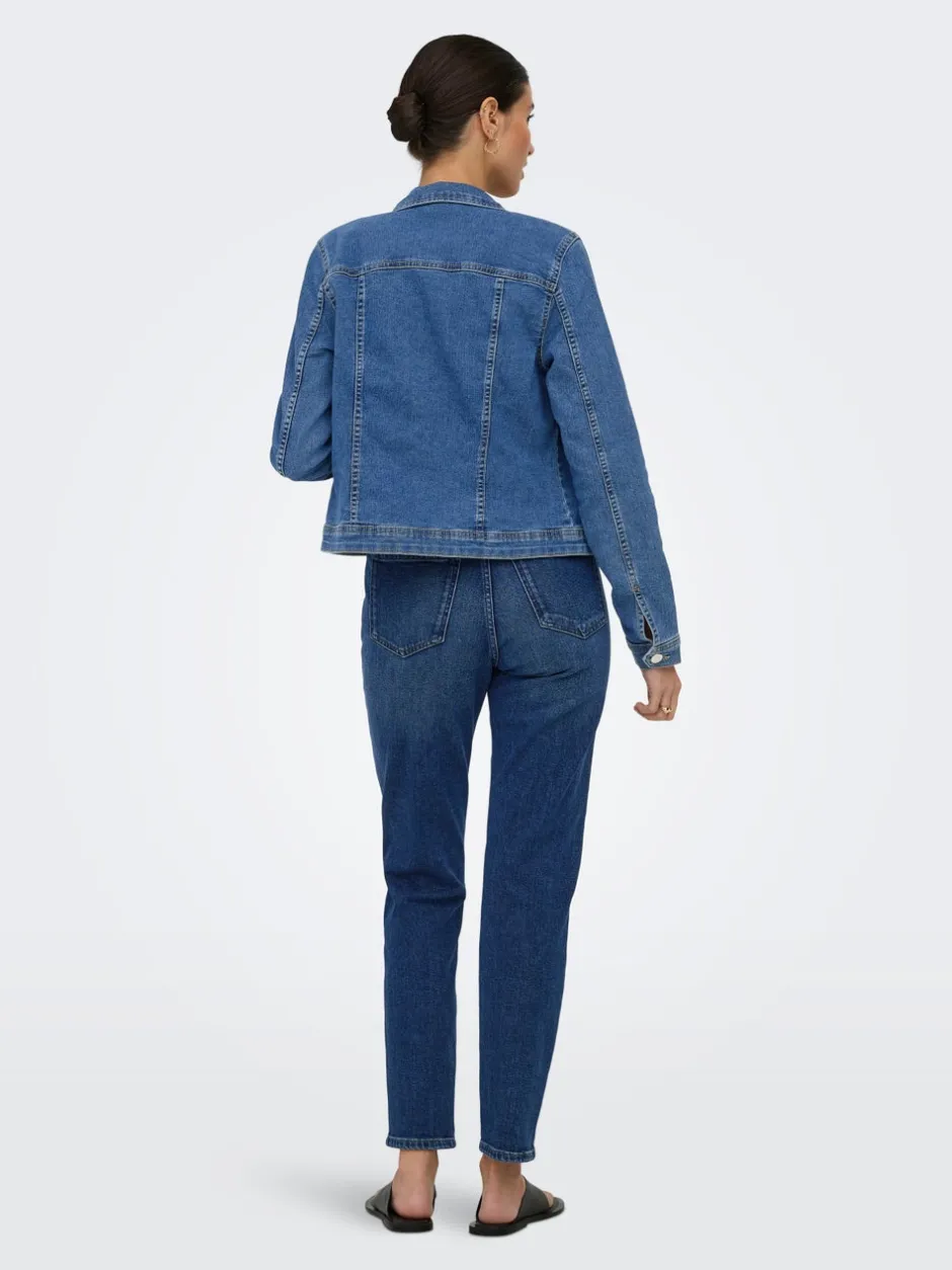 Hot ONLWONDER Denimjakke Dame Jakker Og Frakker|Double Denim