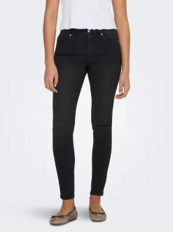Best ONLWOW Mellemhøj talje Skinny fit Jeans Dame Jeans|Jeans