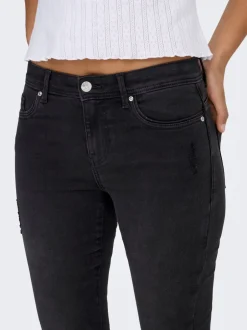 Best ONLWOW Mellemhøj talje Skinny fit Jeans Dame Jeans|Jeans