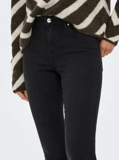 Discount ONLWOW Mellemhøj talje Skinny fit Ankellængde Jeans Dame Jeans|Jeans