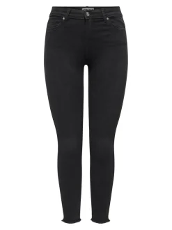 Discount ONLWOW Mellemhøj talje Skinny fit Ankellængde Jeans Dame Jeans|Jeans