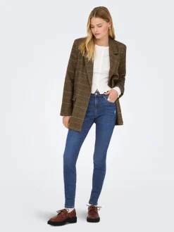 New ONLWOW Mellemhøj talje Skinny fit Jeans Dame Jeans|Jeans