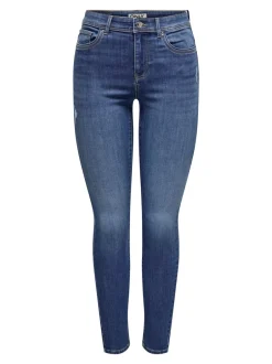 New ONLWOW Mellemhøj talje Skinny fit Jeans Dame Jeans|Jeans