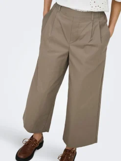 Clearance ONLZORA Cropped fit Culottebukser Dame Bukser