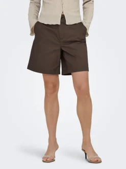 Best ONLZORA Mellemhøj talje Loose fit Bermuda-shorts Dame Shorts