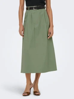 Hot ONLZORA Plisseret nederdel Lang nederdel Dame Nederdele