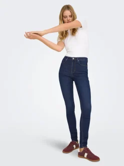 Outlet ONPAOLA Høj talje Skinny fit Jeans Dame Jeans|Jeans