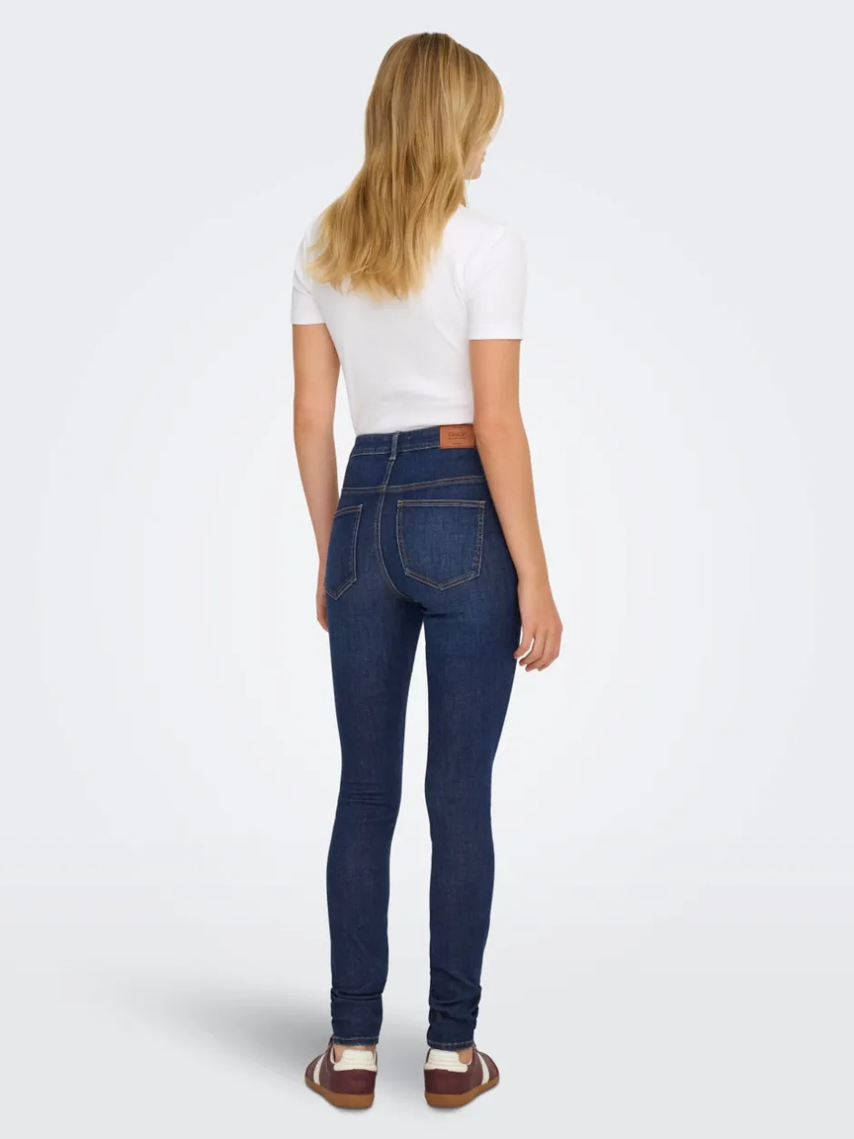 Outlet ONPAOLA Høj talje Skinny fit Jeans Dame Jeans|Jeans