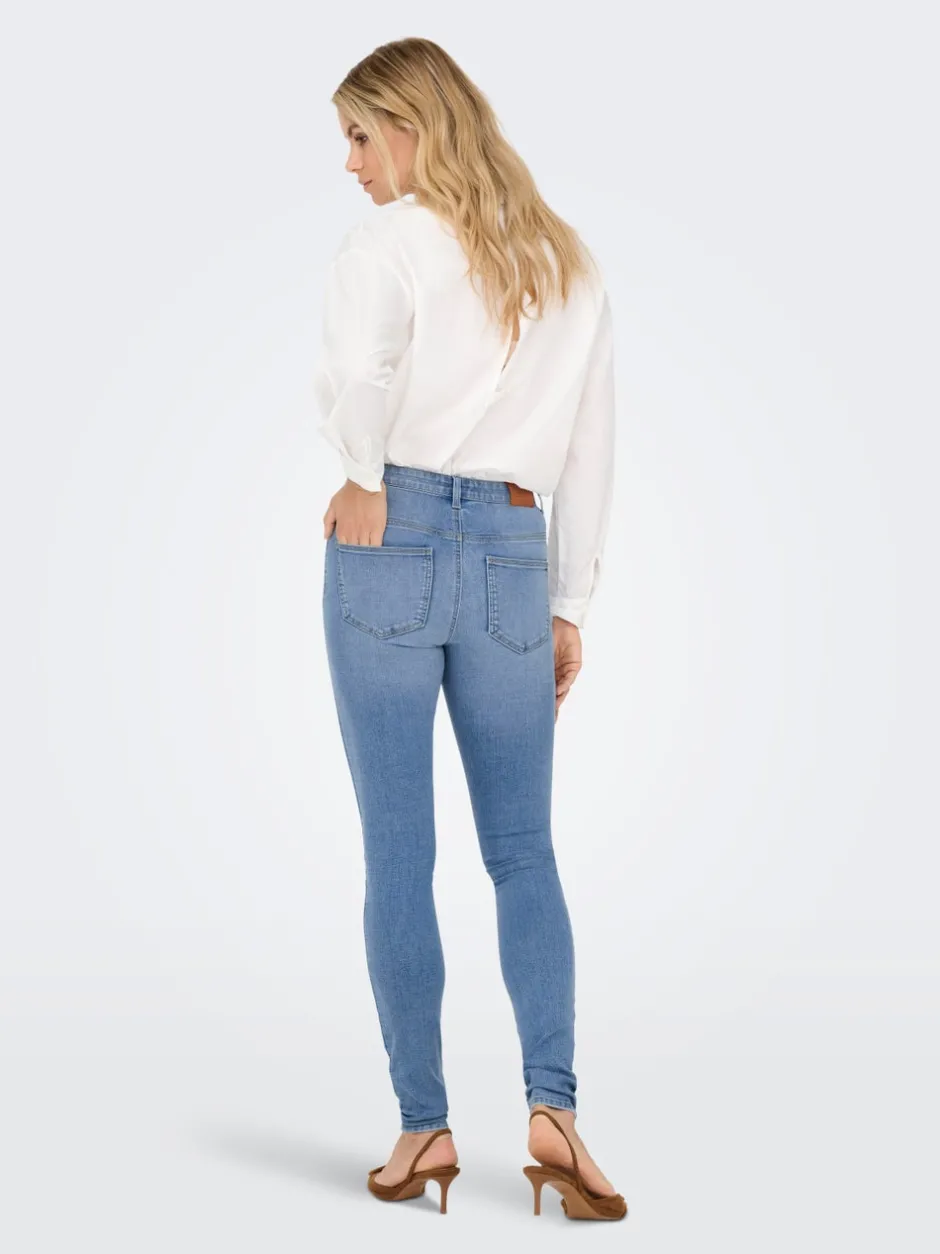 Discount ONPAOLA Høj talje Skinny fit Jeans Dame Jeans|Jeans