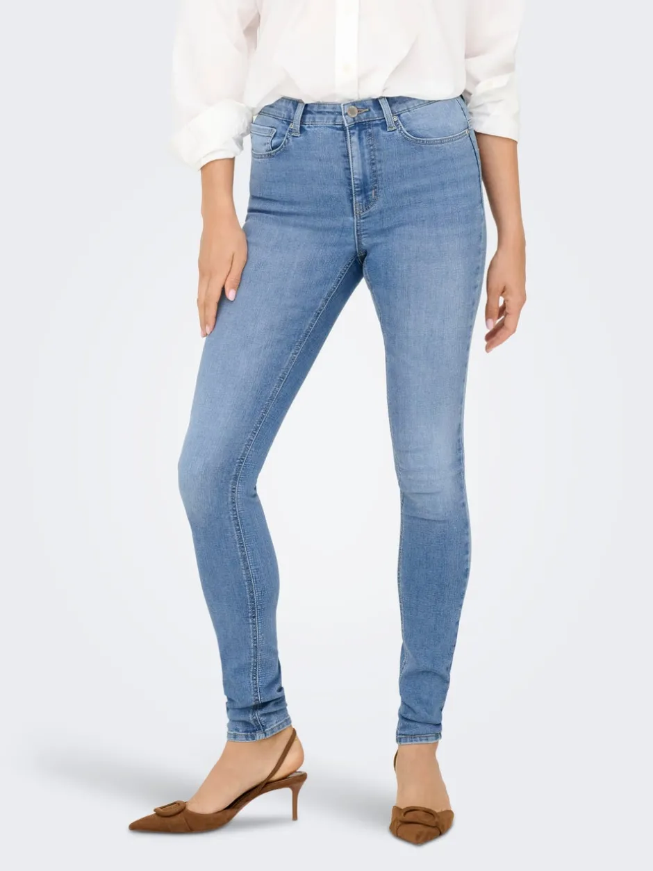 Discount ONPAOLA Høj talje Skinny fit Jeans Dame Jeans|Jeans