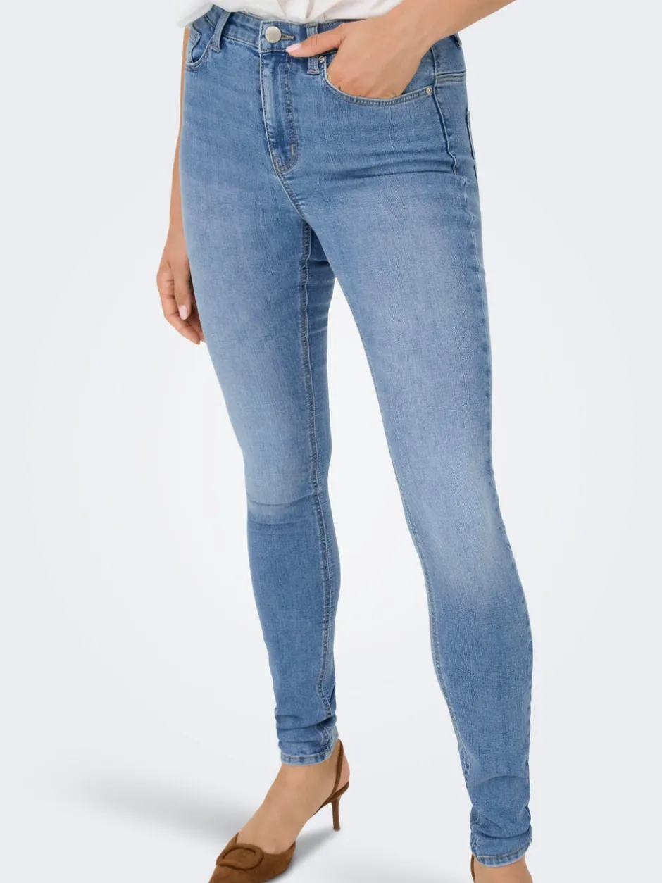 Discount ONPAOLA Høj talje Skinny fit Jeans Dame Jeans|Jeans