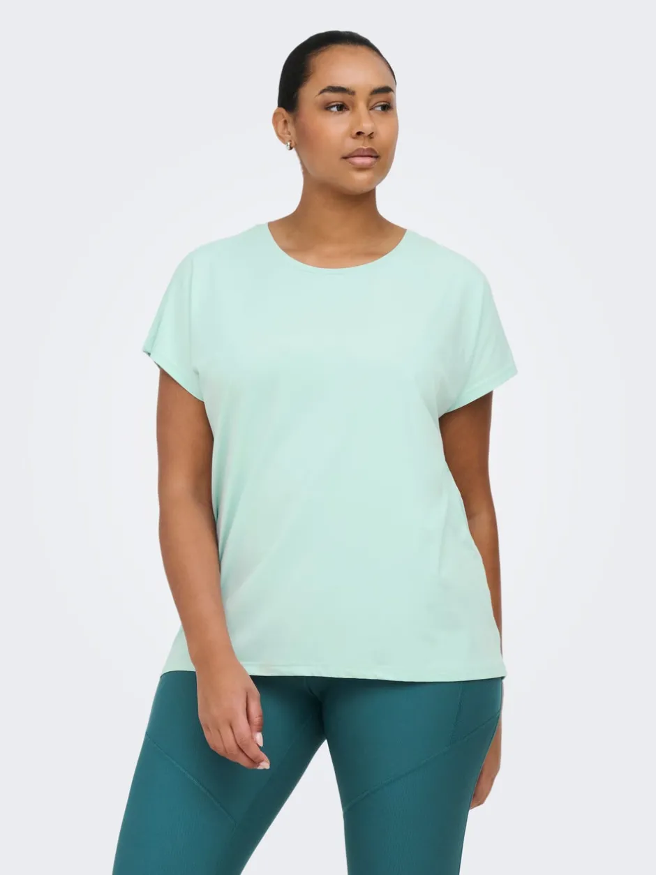 Outlet ONPAUBREE Træningstop Dame Toppe|Only Play Curvy