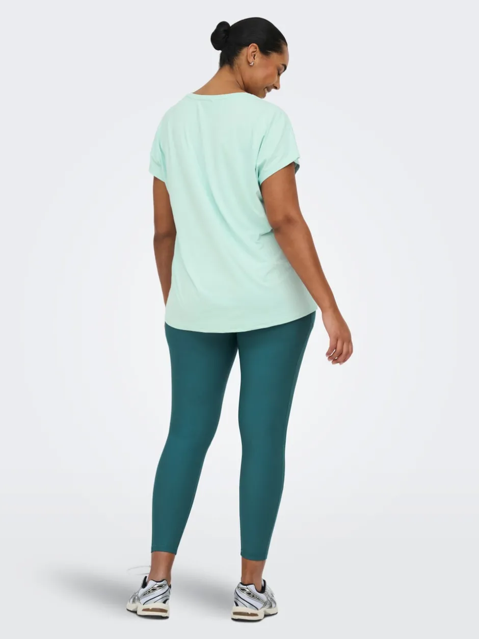 Outlet ONPAUBREE Træningstop Dame Toppe|Only Play Curvy
