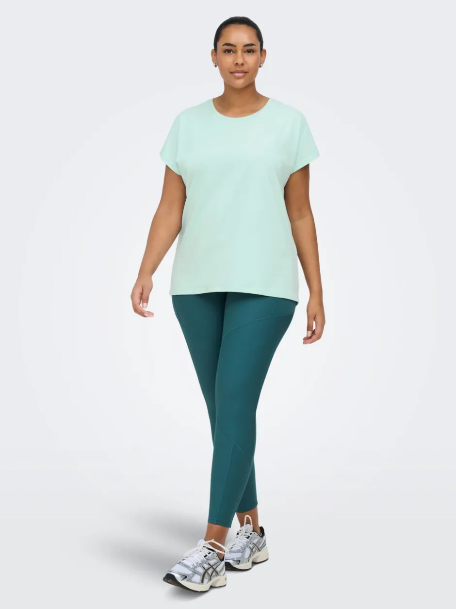 Outlet ONPAUBREE Træningstop Dame Toppe|Only Play Curvy