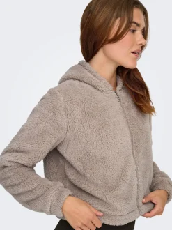 Hot ONPCAS-FLUF Sweatshirt Dame Jakker