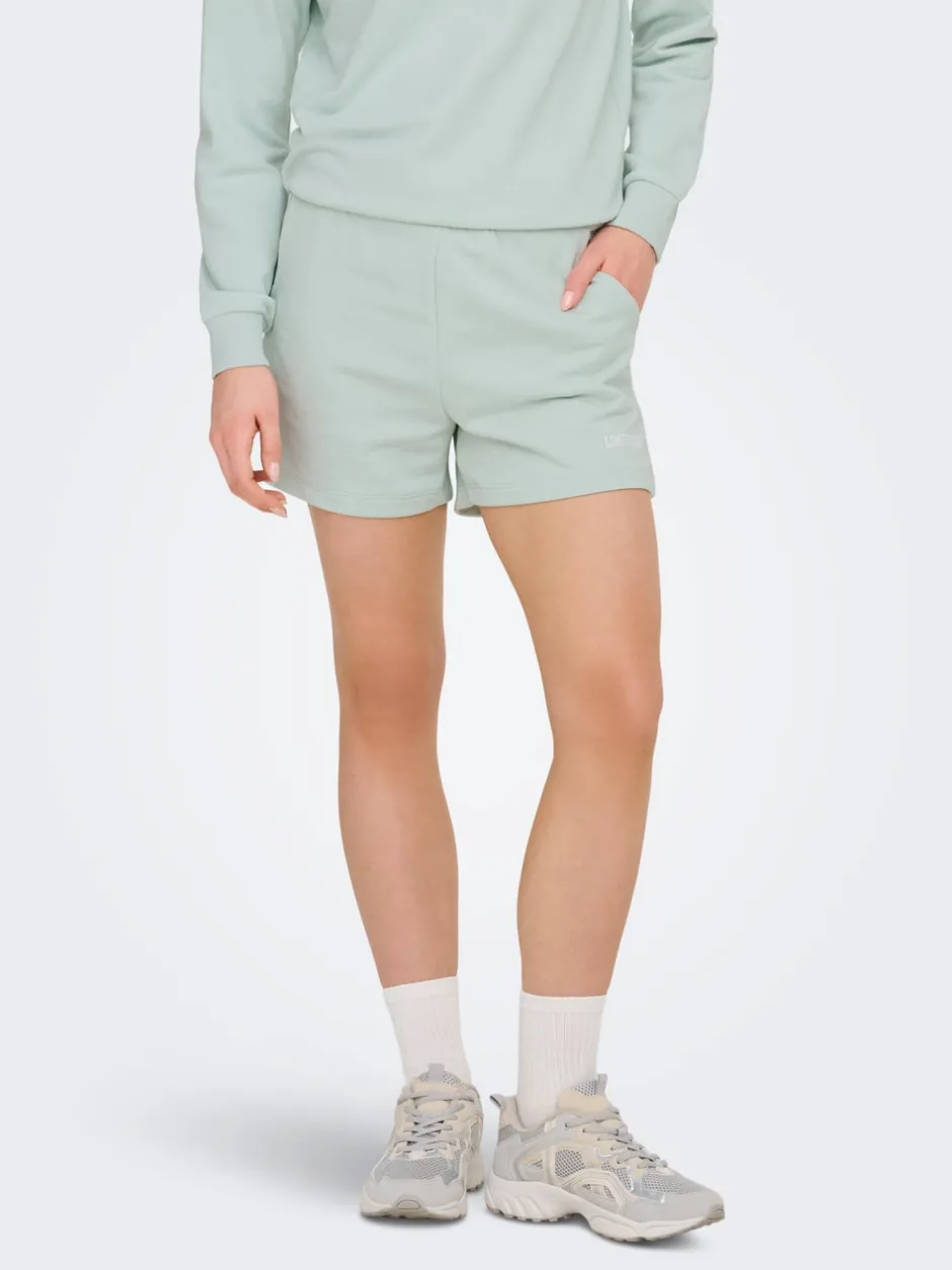 Best ONPCAVA Høj talje Loose fit Sweat shorts Dame Shorts