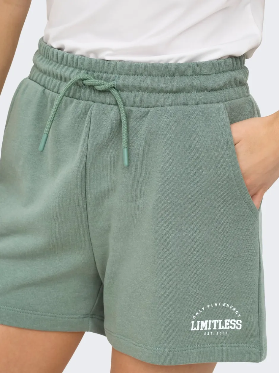 ONPCAVA Høj talje Loose fit Sweat shorts Dame Shorts