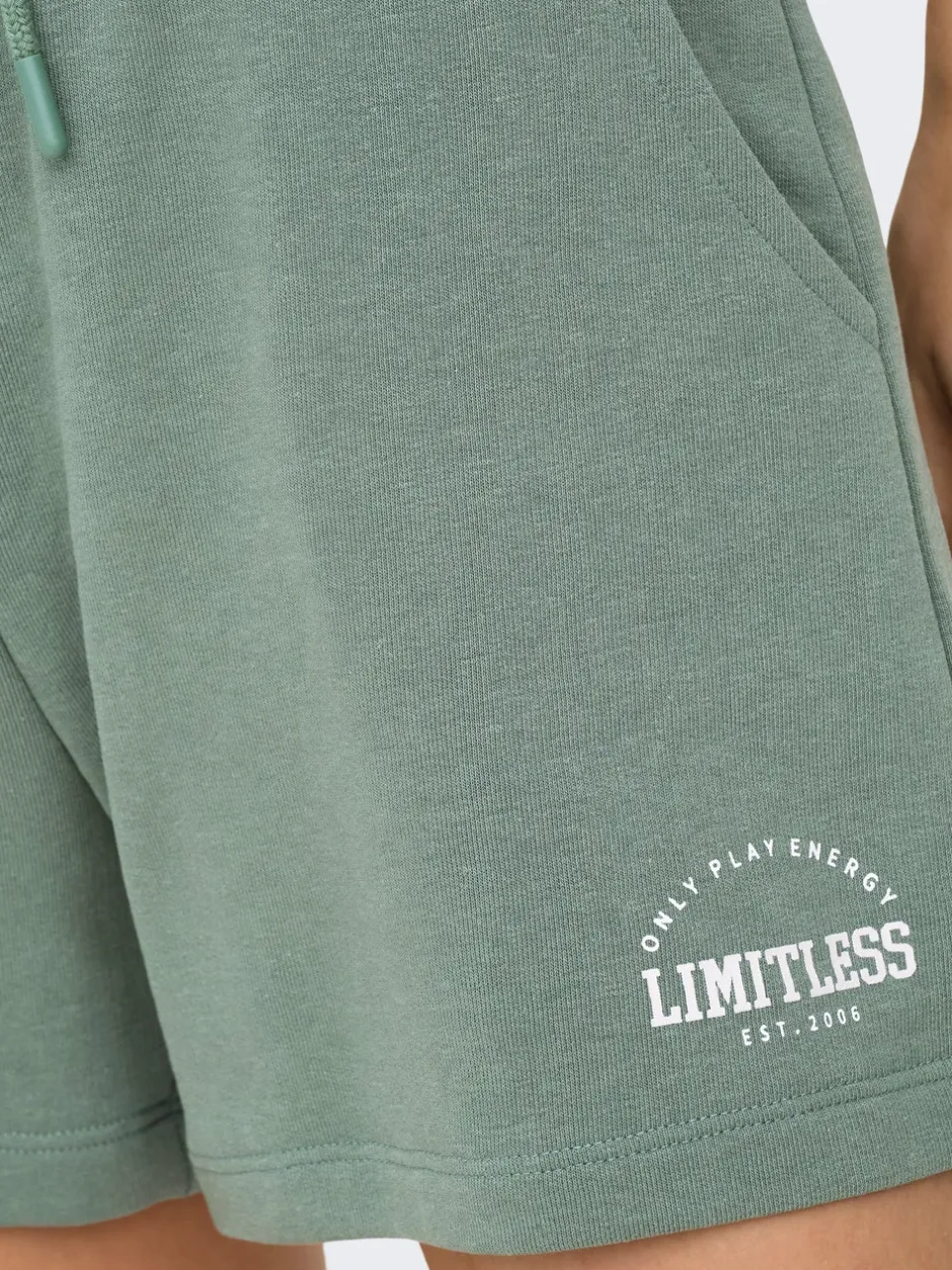 ONPCAVA Høj talje Loose fit Sweat shorts Dame Shorts