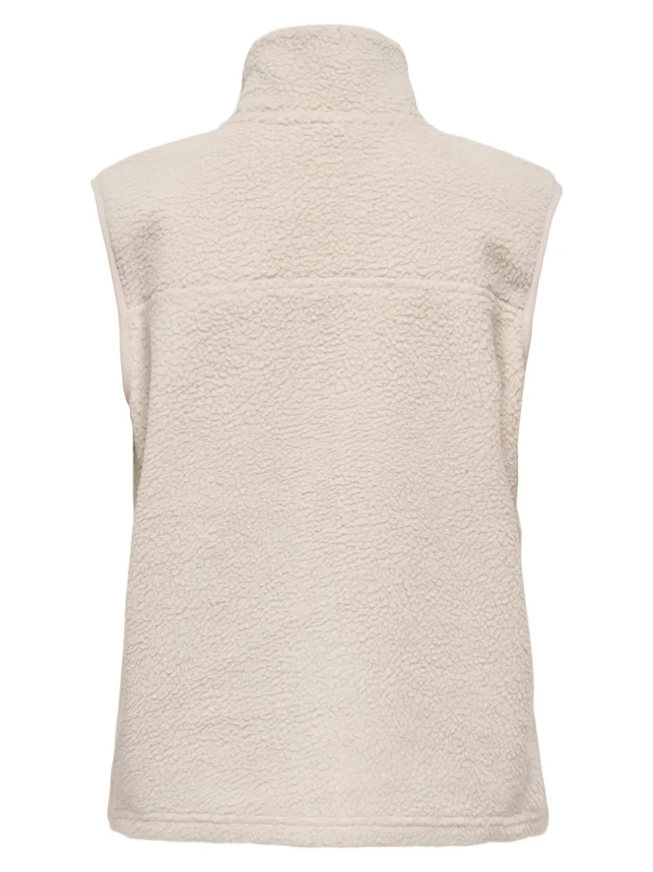 Sale ONPCLOUD Teddy-vest Dame Jakker Og Frakker|Jakker