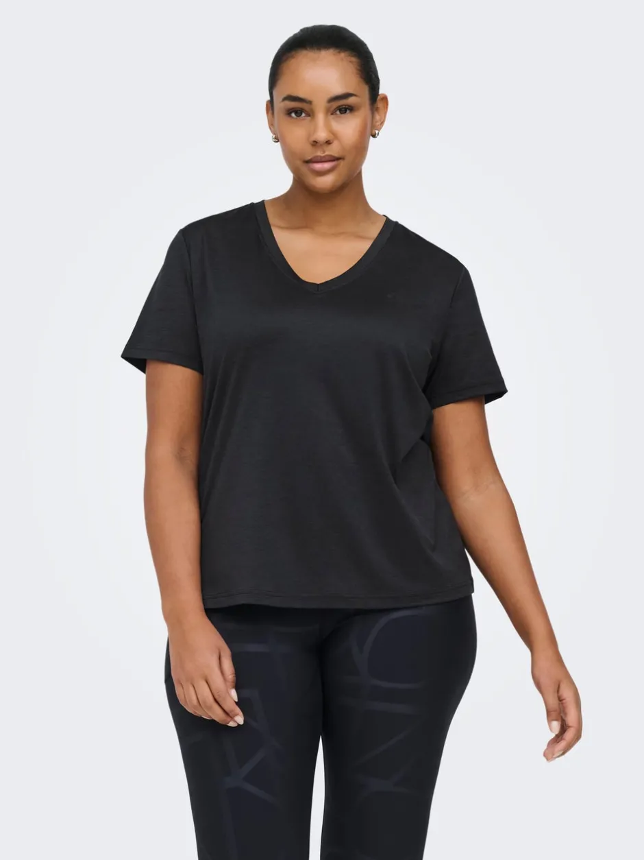 ONPCORE T-shirt Dame Toppe|Only Play Curvy