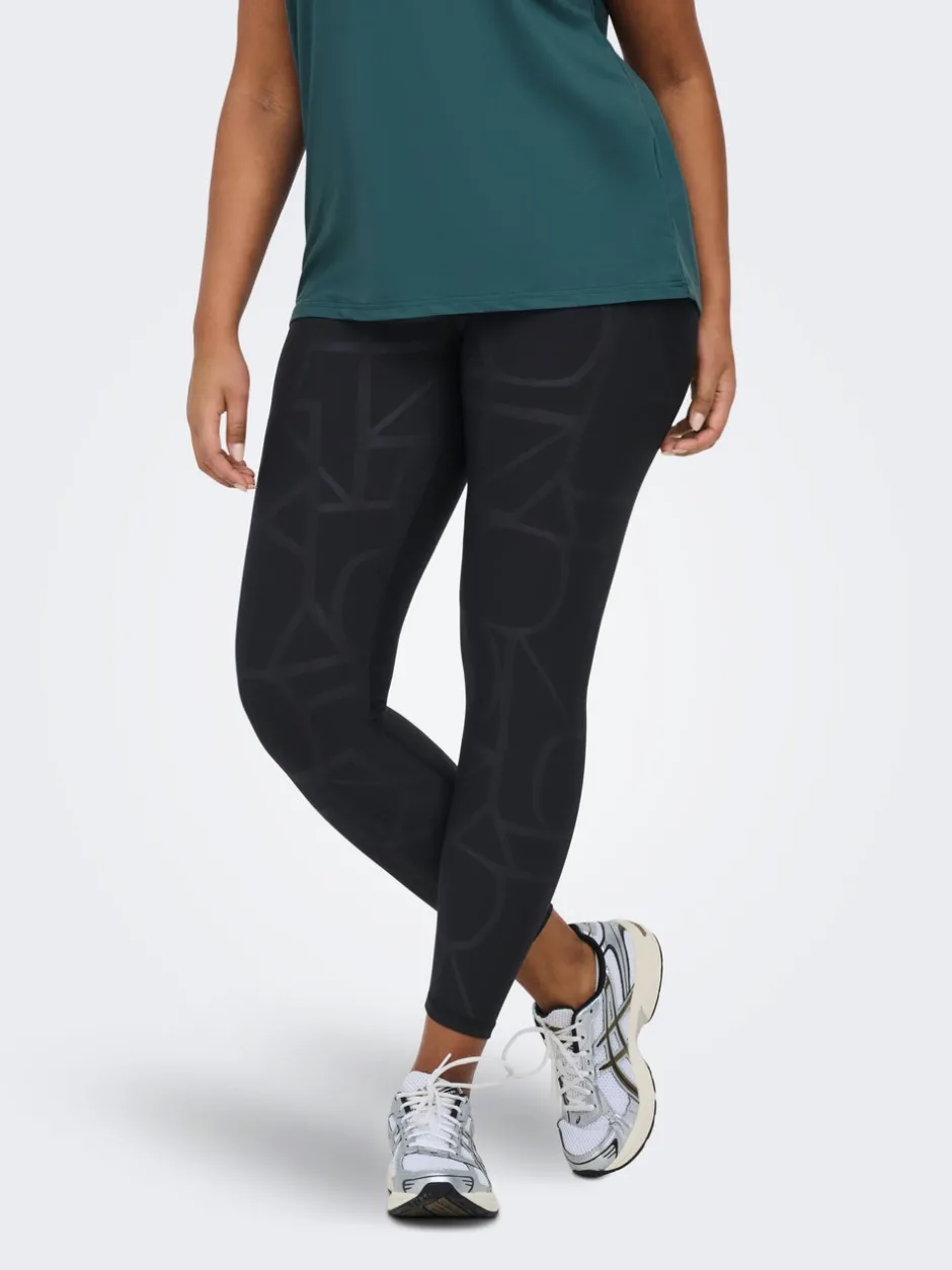 ONPFONT-2 Skinny fit Træningsleggings Dame Tights|Only Play Curvy