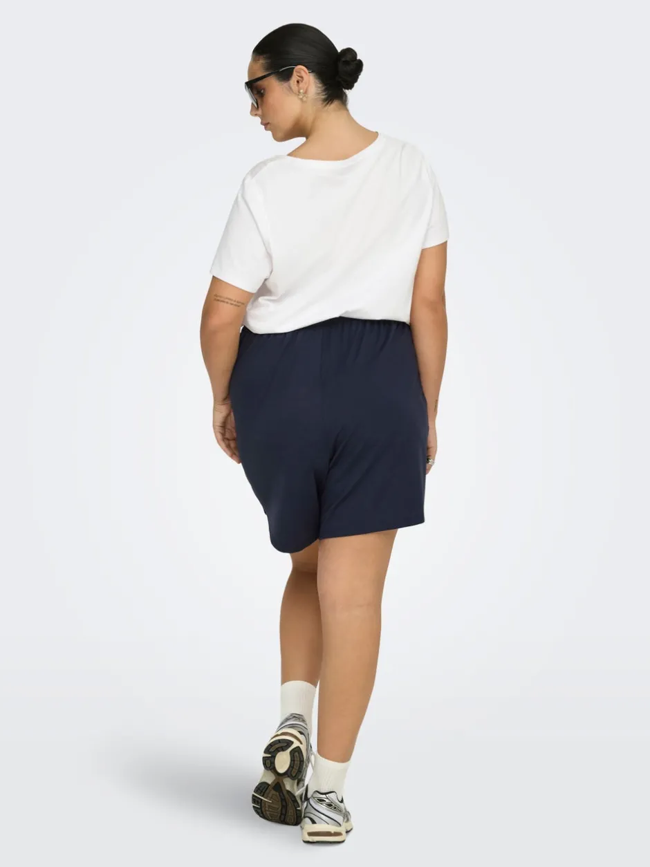 ONPFREI Høj talje Loose fit Shorts Dame Shorts|Only Play Curvy