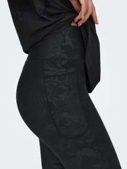 Sale ONPJAM-2-SNAKE Tight fit Træningsleggings Dame Tights