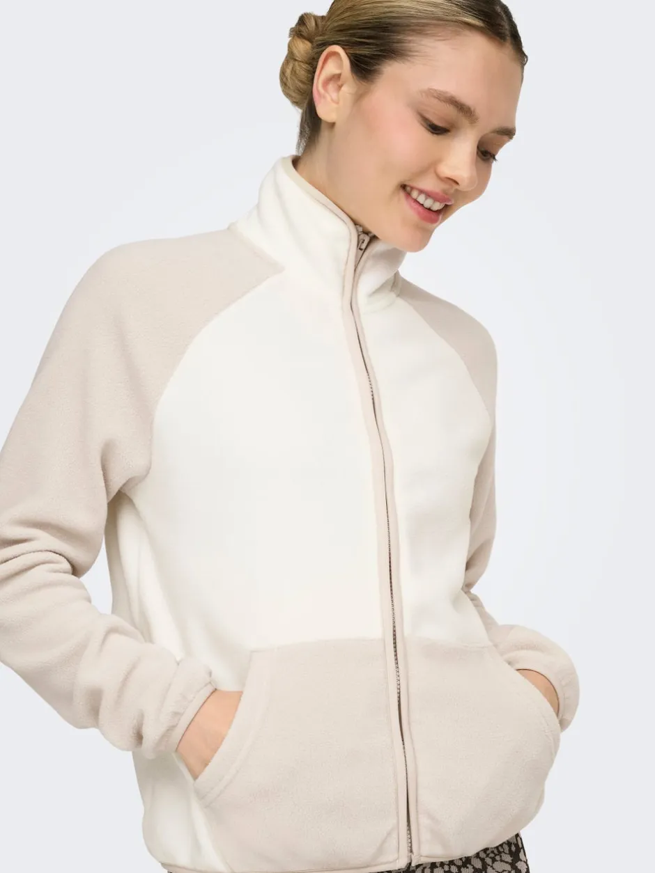 Clearance ONPJULIES Fleece-jakke Dame Jakker Og Frakker|Jakker