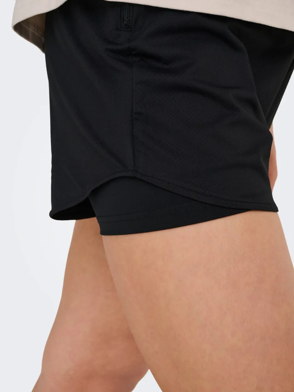 Best ONPMILA-2 Mellemhøj talje Loose fit Træningsshorts Dame Shorts