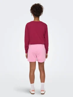 New ONPPICA Høj talje Loose fit Sweat shorts Dame Shorts
