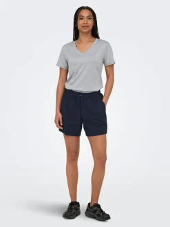 Clearance ONPTULIP Høj talje Loose fit Shorts Dame Shorts