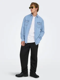 Clearance ONSBANE Denim-skjorte Skjorter