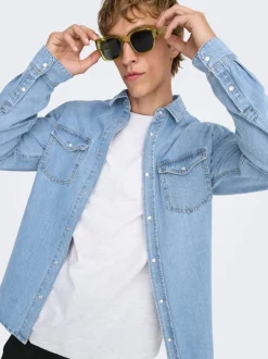 Clearance ONSBANE Denim-skjorte Skjorter