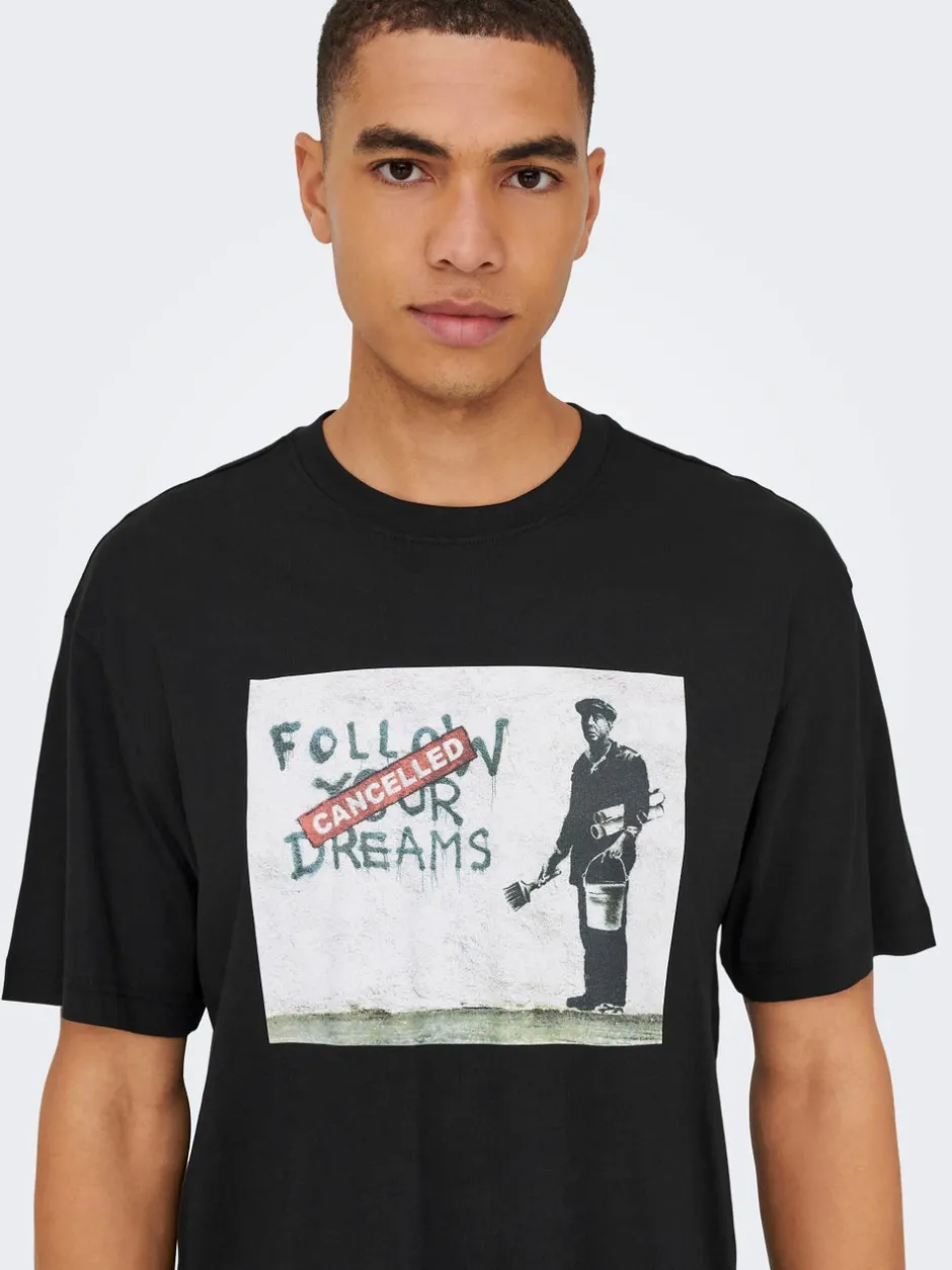 Discount ONSBANKSY T-shirt T-Shirts