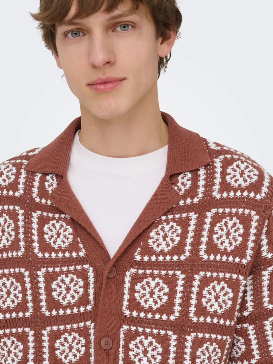 Best ONSBART Strikket cardigan Strik