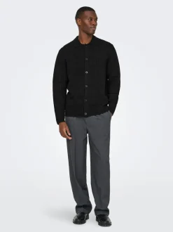 Hot ONSBART Strikket poloshirt Strik
