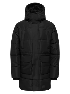 Best ONSCAM Lang parka Jakker Og Frakker