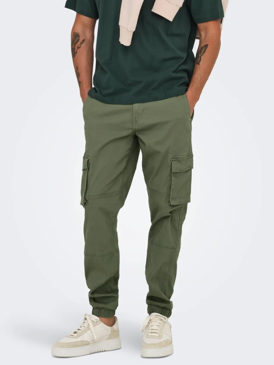 New ONSCAM Tapered fit Cargobukser Bukser