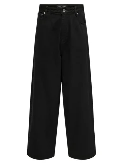 Hot ONSCARL Høj talje Balloon fit Jeans Jeans|Jeans