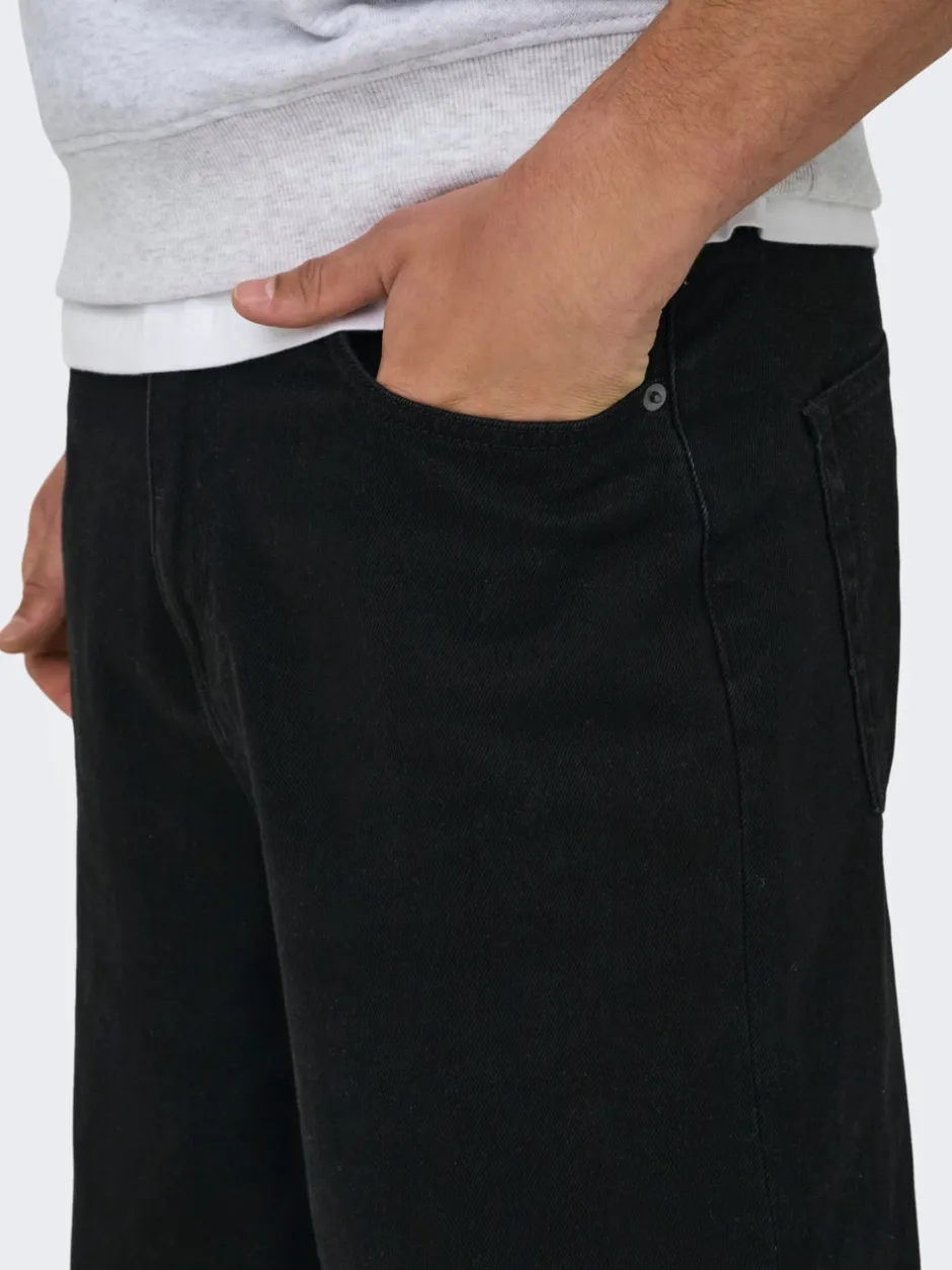 Hot ONSCARL Høj talje Balloon fit Jeans Jeans|Jeans