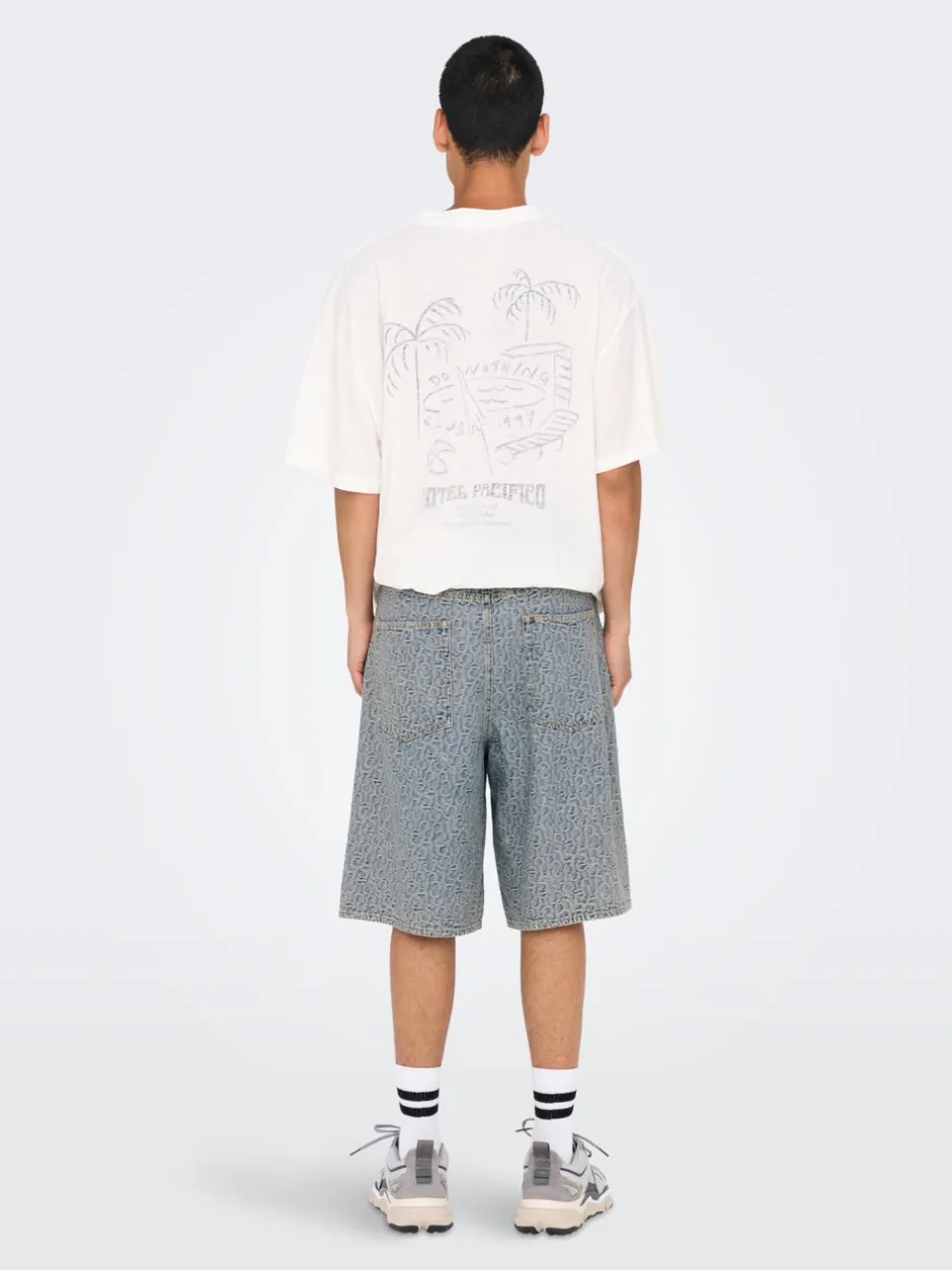 Sale ONSCARL Mellemhøj talje Balloon fit Shorts med 5 lommer Shorts