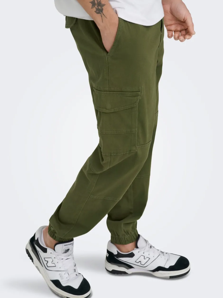 Clearance ONSCARTER Tapered fit Cargobukser Bukser